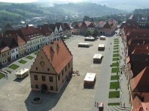 Centrum Bardejova foto